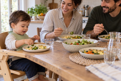 Copertina: Mangiare in famiglia - porzioni, bevande e rifiuto del cibo